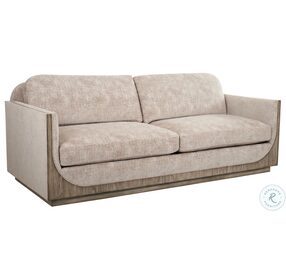 Bastion Silver Upholstered Sofa