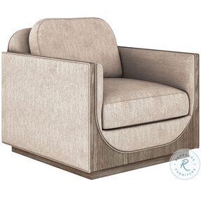 Bastion Silver Upholstered Lounge Chair