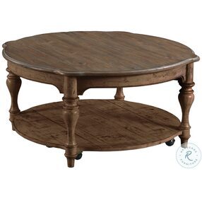 Bolton Weatherford Heather Round Cocktail Table