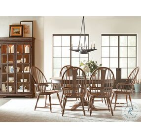 Weatherford Heather Milford Extendable Round Dining Room Set