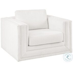 Hockney White Lounge Chair