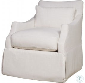 Curated Margaux Kasler Cream Accent Chair