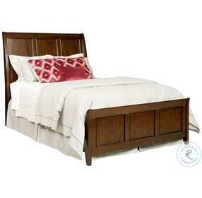Elise Caris Amaretto King Sleigh Bed