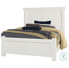Yellowstone White American Dovetail Queen Low Profile Bed
