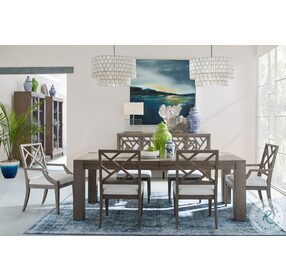 Staycation Driftwood Extendable Leg Dining Room Set