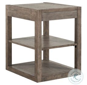 Bartlett Field Dusty Taupe Chairside Table