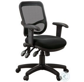 Rollo Black Adjustable Office Chair