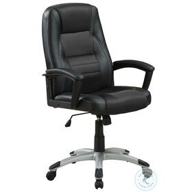 Dione Black Adjustable Office Chair