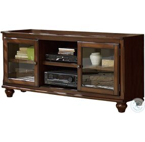 Lenore Cherry Wood 58" TV Stand