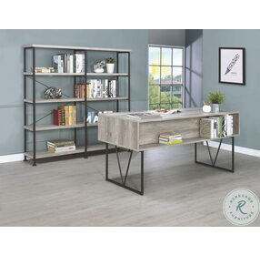 Analiese Gray Driftwood Home Office Set