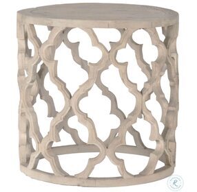 Clover Smoke Gray Large End Table