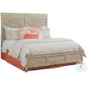 Vista Altamonte Oyster Queen Panel Bed