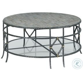 Trails Riverbed Monterey Round Coffee Table