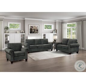 Cornelia Dark Grey Living Room Set
