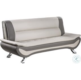 Veloce Beige And Gray Sofa