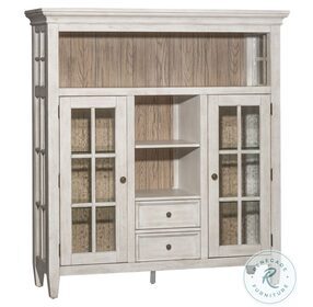 Heartland Antique White Display Cabinet