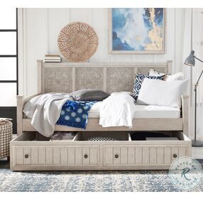 Heartland Antique White Twin Trundle Daybed