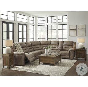 Ravenel Fossil 4 Piece RAF Power Reclining Sectional