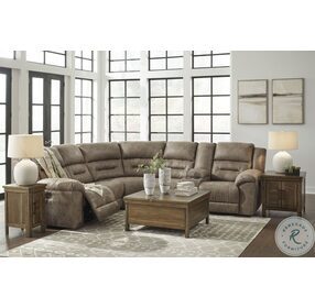 Ravenel Fossil 3 Piece RAF Power Reclining Sectional
