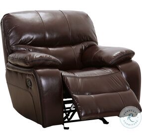 Pecos Dark Brown Glider Reclining Chair
