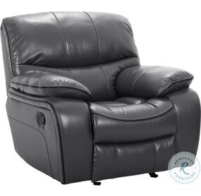 Pecos Gray Glider Reclining Chair