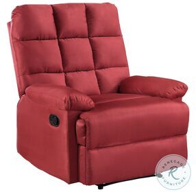 Colin Red Recliner