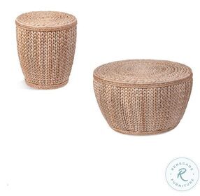 Caffey Natural Occasional Table Set