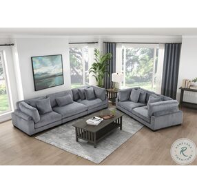 Traverse Gray Living Room Set