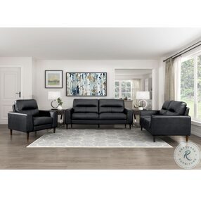 Lewes Black Living Room Set
