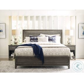 Cascade Grey Kline Panel Bedroom Set