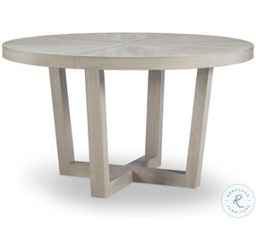 Solstice Nimbus Grey Expandable Pedestal Dining Table