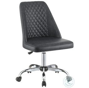 Althea Grey And Chrome Office Chair 