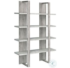 Danbrook Grey Driftwood And Cement Bookcase