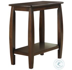 Raphael Cappuccino Chairside Table
