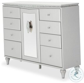 Melrose Dove Upholstered Dresser