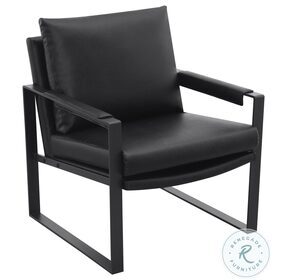 Rosalind Black Accent Chair