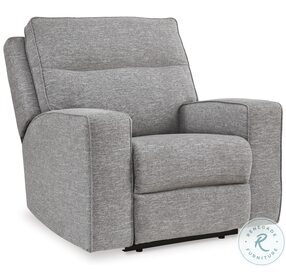 Biscoe Pewter Power Recliner