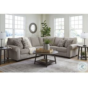 Claireah Umber 3 Piece Sectional