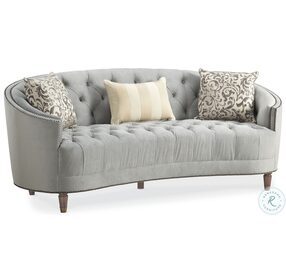 Classic Elegance Soft Powder Blue Sofa