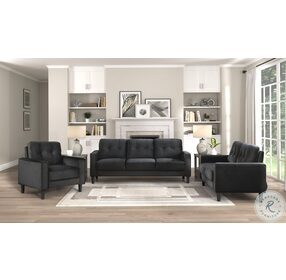 Beven Black Living Room Set