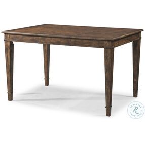 Trisha Yearwood Home Coffee Extendable Counter Height Dining Table