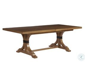 Newport Sandstone Oceanfront Extendable Rectangular Dining Table By Barclay Butera