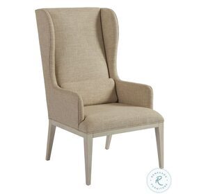 Newport Sailcloth Seacliff Host Wing Chair By Barclay Butera