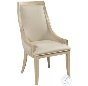 Lenox Chalon Alabaster Upholstered Dining Chair Set Of 2