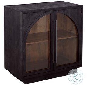 Madilynn Nightshade Black 2 Door Cabinet