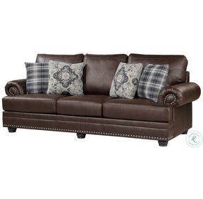 Franklin Dark Brown Sofa