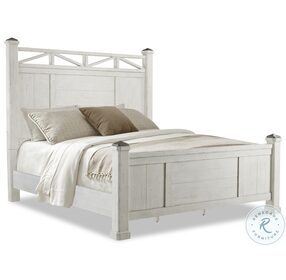 Coming Home Chalk Sweet Dreams King Poster Bed