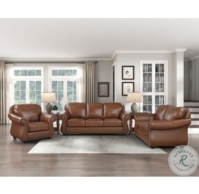 Attleboro Camel Brown Living Room Set
