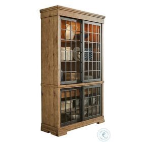 Coming Home Wheat Display Cabinet