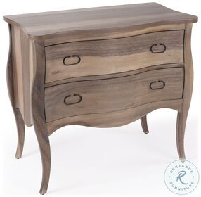 Rochelle Distressed Natural Mango 2 Drawer Chest